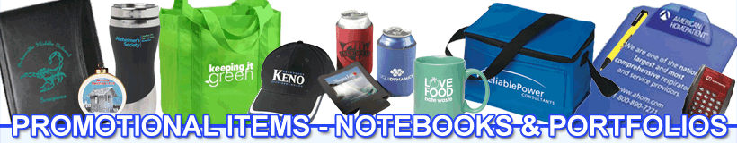 Promotional Items - Notebooks & Portfolios
